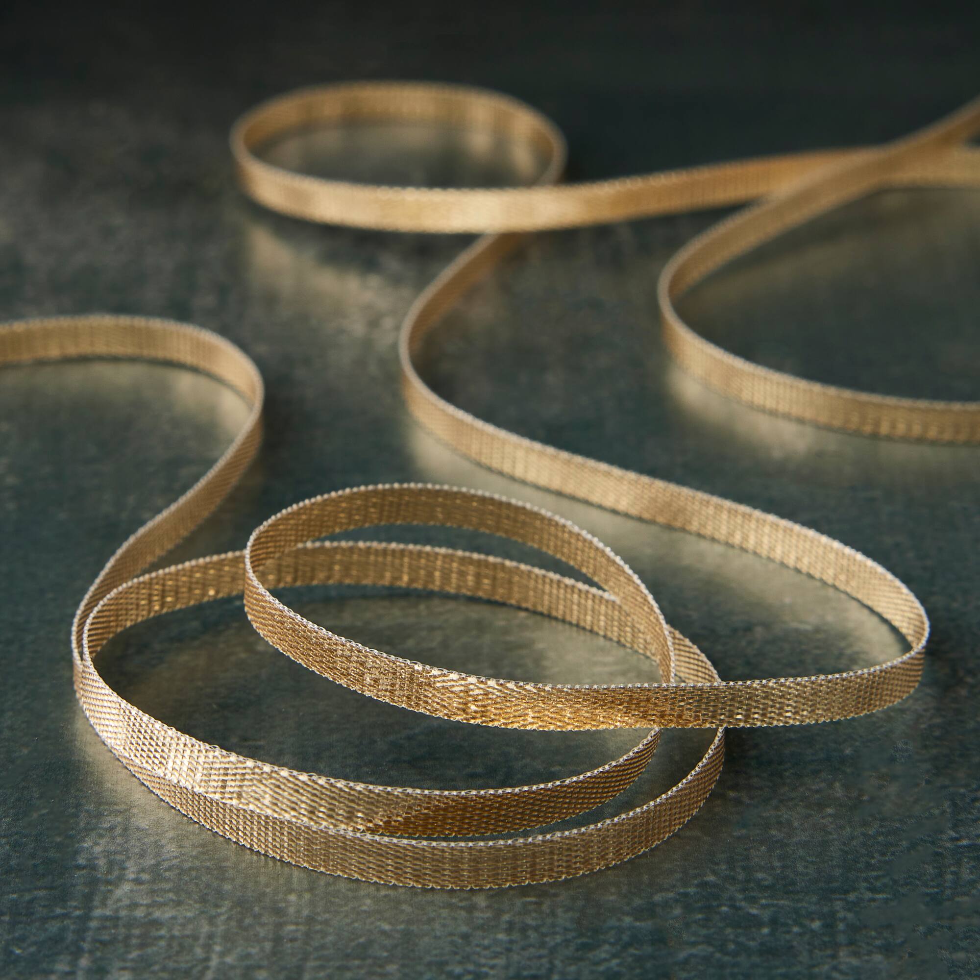 1/8" x 10yd. Metallic Lamé Ribbon by Celebrate It®